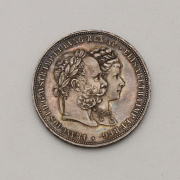 Stříbrný 2 Zlatník Františka Josefa I. 1879