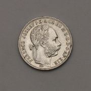 Stříbrný Zlatník Františka Josefa I.1884 KB - Super Stav!