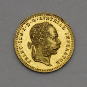 Zlatý Dukát Františka Josefa I. 1872 - Super Stav! Vzácný!