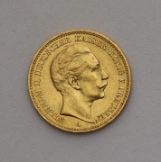 Zlatá 20 Marka 1896 A - Wilhelm II. - Prusko