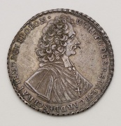 Stříbrný Tolar 1722 - Wolfgang von Strattenbach - Olomouc!