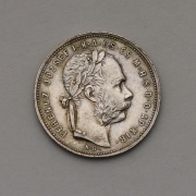 Stříbrný Zlatník 1881 KB - František Josef I. -