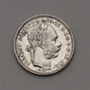 Stříbrný Zlatník 1881 KB - František Josef I. -