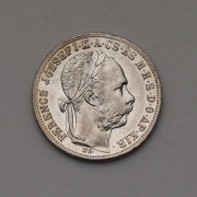 Stříbrný Zlatník 1884 KB - František Josef I.