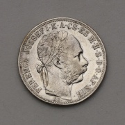 Stříbrný Zlatník 1886 KB - František Josef I.