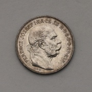 Stříbrná 2 Koruna Františka Josefa I. 1914 KB - Super Stav!