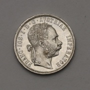Stříbrný Zlatník Františka Josefa I. 1881 bz - Top Stav!