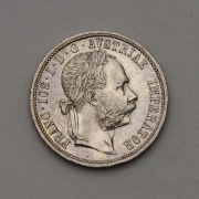 Stříbrný Zlatník Františka Josefa I. 1882 bz - Vzácný! Super!