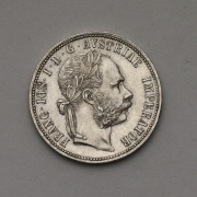 Stříbrný Zlatník Františka Josefa I. 1885 bz - Super Stav!