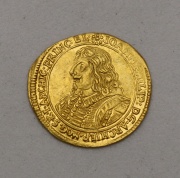 Zlatý Dukát Johann Philipp von Schönborn 1650 - Velmi Vzácný!