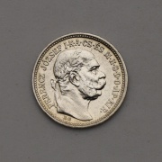 Stříbrná Koruna Františka Josefa I. 1913 KB - Velmi vzácná!