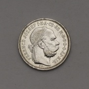 Stříbrná Koruna Františka Josefa I. 1893 KB
