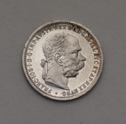 Stříbrná Koruna Františka Josefa I. 1906 bz - Velmi Vzácná!