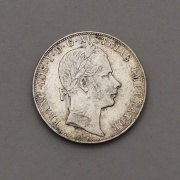 Stříbrný Zlatník 1857 A - Franz Josef - Vzácný!