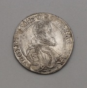 Stříbrný Tolar 1601 - Rudolf II. - Kutná Hora!