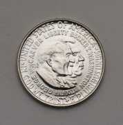 Stříbrný 1/2 Dollar 1952 - Washington - Carver - Top Stav!