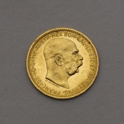 Zlatá 10 Koruna Františka Josefa I. 1911 - Schwartz - Nádherná!