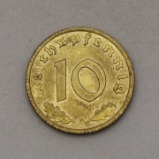 10 Reichspfennig 1936 A  - Super Stav a Vzácný!