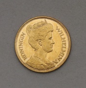 Zlatý 5 Gulden 1912 - Wilhemina - Holandsko - Super Stav!