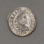 Stříbrný 3 Krejcar Ferdinanda II. 1631 - Graz!