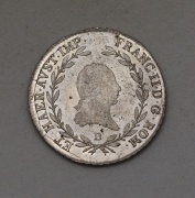 Stříbrný 20 Krejcar Františka I. 1806 B - Krásný Stav!