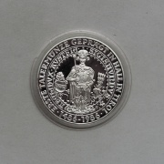 Stříbrný 500 Schilling 1986 - Výročí Prvního Tolaru Raženého v Mincovně Hall  - PROOF!