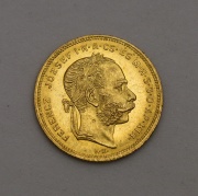 Zlatý 8 Gulden / Osmizlatník 1877 KB - Stav!