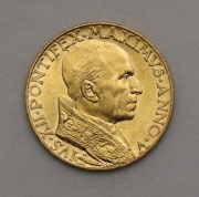 Zlatá 100 Lire 1943 - Pius XII. - Vatikán - R!