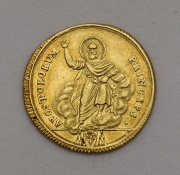 Zlatá Doppia Romana 1818 - Pius VII. (1800-1823) - Bologna!