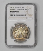 3 Mark 1913 A - Král Zavolal - NGC PF64 Cameo - Top Stav!