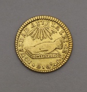 Zlaté Escudo 1838 So IJ	- Chile - Vzácné!