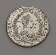 Stříbrný 20 Krejcar Marie Terezie 1765 - Praha - Super Stav!