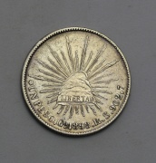Stříbrné Peso 1898 Go RS - Vzácné!