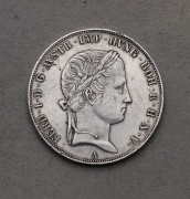 Stříbrný Tolar 1848 A - Ferdinand V. - Krásný!