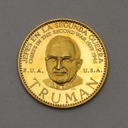 Zlaté 60 Bolívares 1959 - Harry S. Truman - R!