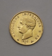 Zlaté 40 Lire 1810 M - Napoleon I. - Itálie - Nádherný!