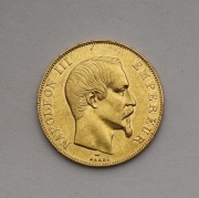 Zlatý 50 Frank 1857 A - Napoleon III.