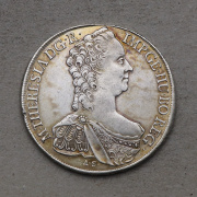 Stříbrný Tolar Marie Terezie 1765 - Hall