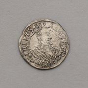 Stříbrný 3 Krejcar 1630 - Albrecht z Valdštejna - Nádherný!