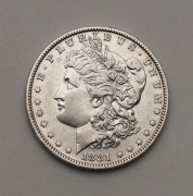 Stříbrný Morgan Dollar 1881 O