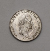 Stříbrný 1/2 Tolar Františka I.(II.) 1831 A - Top Stav!