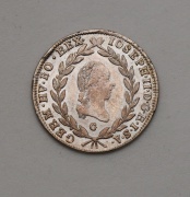 Stříbrný 20 Krejcar Josefa II. 1784 G - Vzácný!