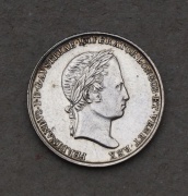 Větší Žeton ke Korunovaci Ferdinanda V. 1838