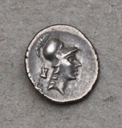 Stříbrný Obol (350 - 300 př. n. l.) Gorgona + Athéna (Pisidia)