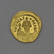 Zlatý Solidus - Phocas (602-610) - Byzanc!